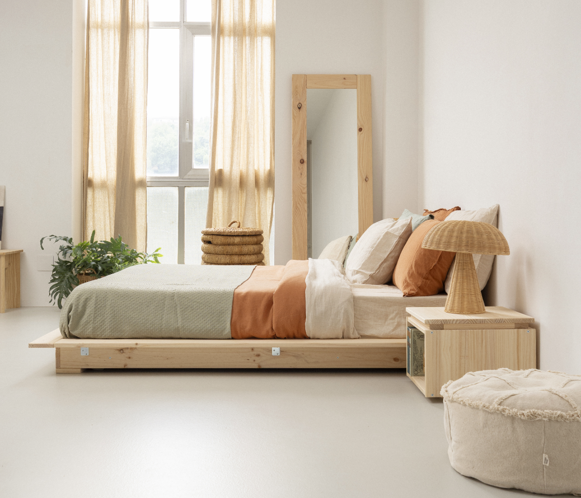 Nouveaux lits tatamis d'inspiration japonaise